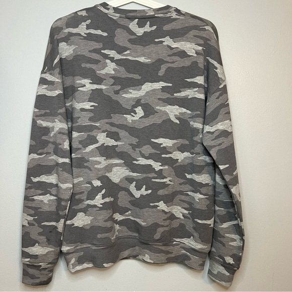 Athleta Women's Balance Pullover Sweatshirt Top Camo Lux Gray Size XXS XS Soft - Picture 8 of 8